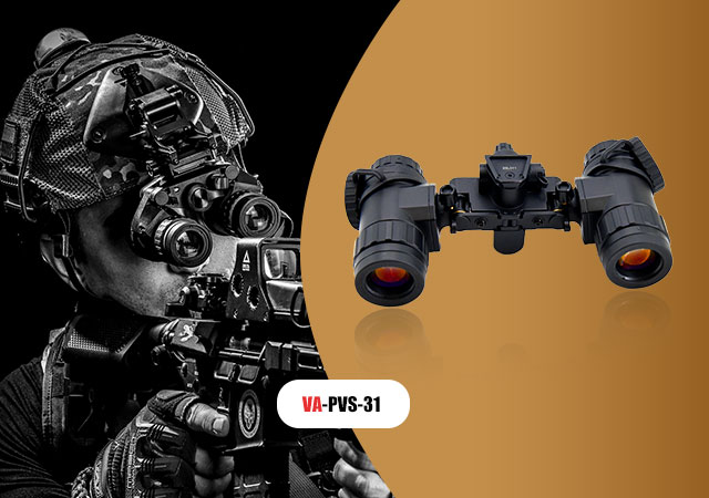 يعد VA-PVS-31 واحدًا من أكثر مناظير الرؤية الليلية خفيفة الوزن في السوق