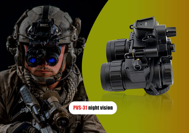 مميزات جهاز الرؤية الليلية PVS-31